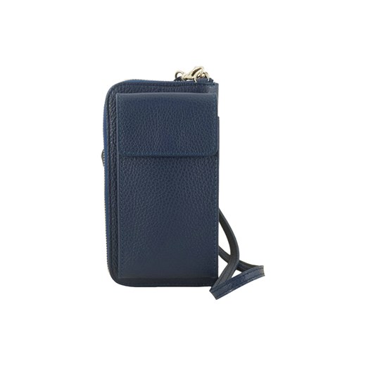 Portfel / etui na telefon ze skóry naturalnej - Granatowy ze sklepu butyolivier w kategorii Etui - zdjęcie 175335981
