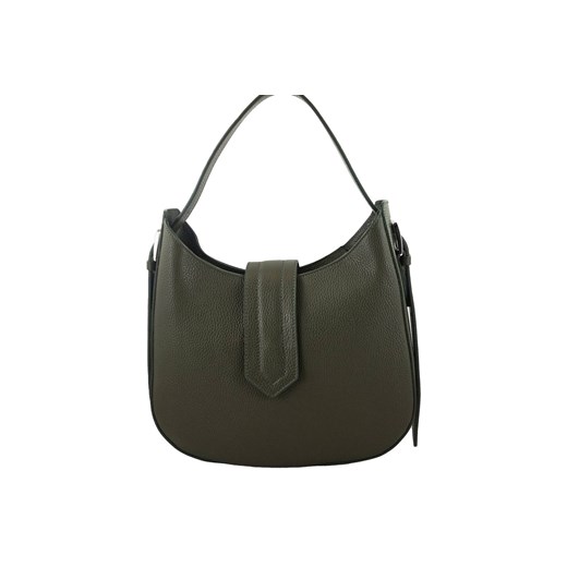 Stylowa i modna torebka skórzana - Zielona ze sklepu butyolivier w kategorii Torby Shopper bag - zdjęcie 175337562