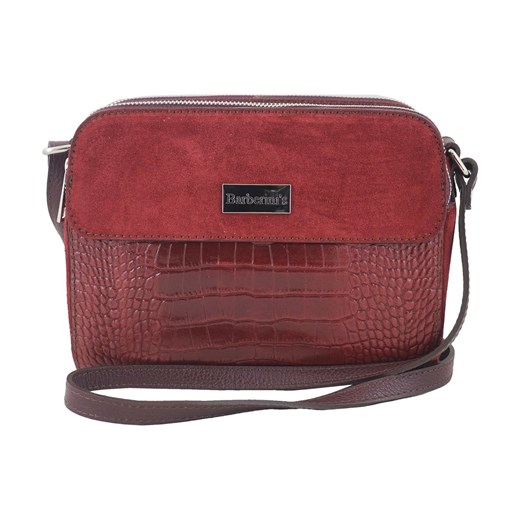 Stylowa torebka crossbody trzykomorowa - Bordowa ze sklepu butyolivier w kategorii Listonoszki - zdjęcie 175337912
