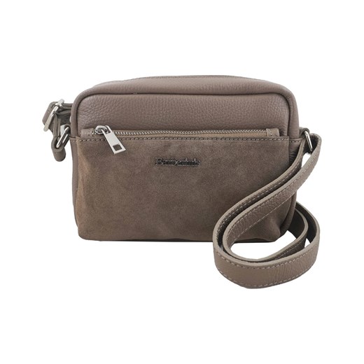 Listonoszka na szerokim pasku Casual - Beżowa ciemna ze sklepu butyolivier w kategorii Listonoszki - zdjęcie 175338114