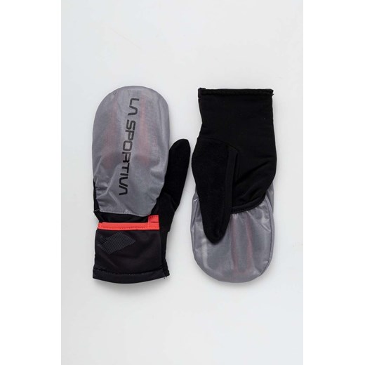 La Sportiva rękawiczki Trail damskie kolor czarny ze sklepu ANSWEAR.com w kategorii Rękawiczki damskie - zdjęcie 175339193