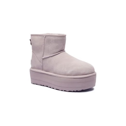 UGG Skórzane śniegowce | z dodatkiem wełny ze sklepu Gomez Fashion Store w kategorii Śniegowce damskie - zdjęcie 175347660