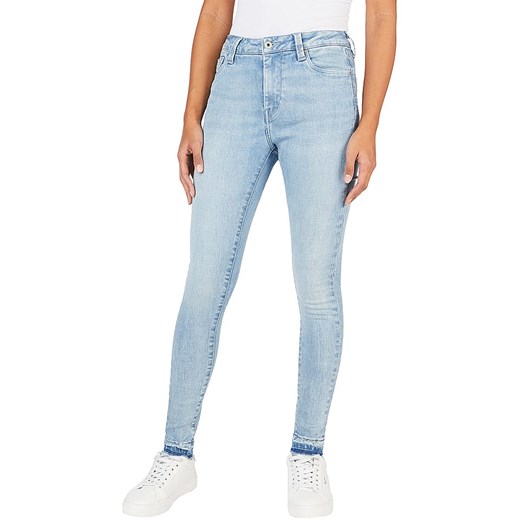 Pepe Jeans Dżinsy - Slim fit - w kolorze błękitnym ze sklepu Limango Polska w kategorii Jeansy damskie - zdjęcie 175352082