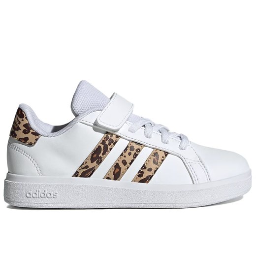 Buty adidas Grand Court 2.0 IH7842 - białe ze sklepu streetstyle24.pl w kategorii Buty sportowe dziecięce - zdjęcie 175352820