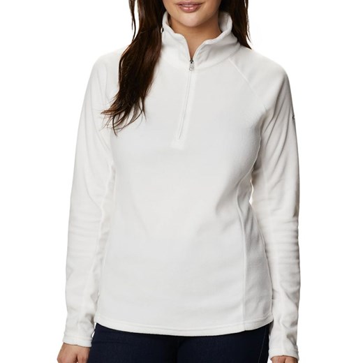 Bluza Columbia Glacial IV 1/2 Zip 1802201125 - biała ze sklepu streetstyle24.pl w kategorii Bluzy damskie - zdjęcie 175352822