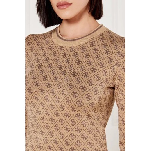 Guess sweter damski beżowy