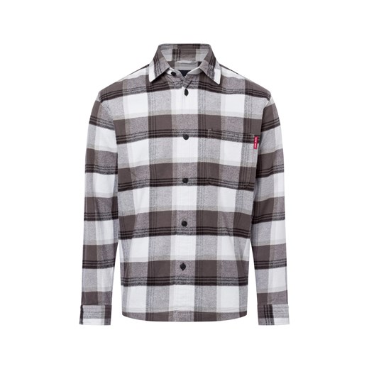 Joop Jeans Koszula męska - Hagon Mężczyźni Regular Fit Bawełna czarny w kratkę ze sklepu vangraaf w kategorii Koszule męskie - zdjęcie 175354190