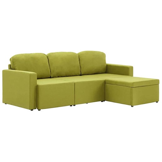 Rozkładana sofa modułowa zielona - Odi 4Q ze sklepu Edinos.pl w kategorii Sofy i kanapy - zdjęcie 175359011