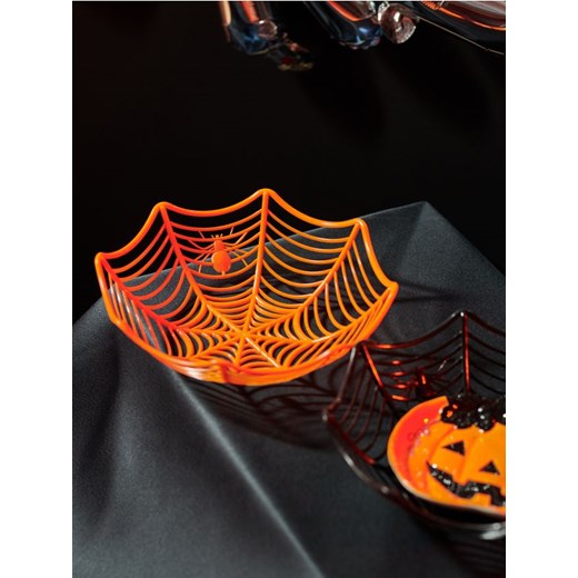 Sinsay - Tace dekoracyjne 2 pack Halloween - pomarańczowy ze sklepu Sinsay w kategorii Naczynia dziecięce - zdjęcie 175361070