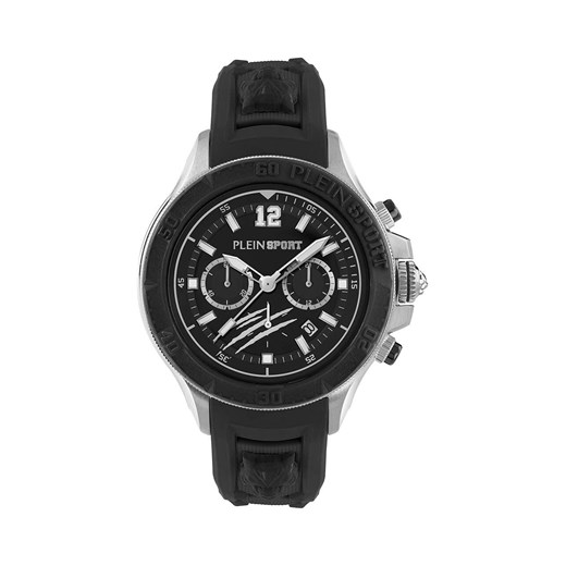 PLEIN SPORT zegarek męski kolor czarny PS6BA0124 ze sklepu ANSWEAR.com w kategorii Zegarki - zdjęcie 175364153