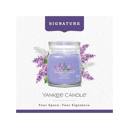 Yankee Candle Åšwieca zapachowa - Lilac Blossoms - 368 g Yankee Candle onesize promocja Limango Polska
