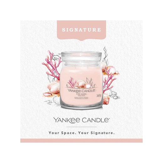 Yankee Candle Åšwieca zapachowa - Pink Sands - 368 g Yankee Candle onesize wyprzedaż Limango Polska