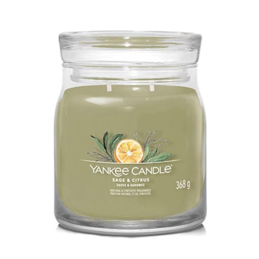Yankee Candle Świeca zapachowa &quot;Sage &amp; Citrus&quot; - 368 g ze sklepu Limango Polska w kategorii Świece i dyfuzory - zdjęcie 175366403