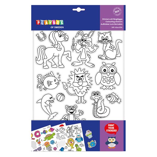 Playbox Naklejki (160 szt.) ze sklepu Limango Polska w kategorii Zabawki - zdjęcie 175366491