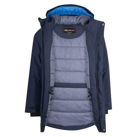 Trollkids Parka &quot;Harstad&quot; w kolorze granatowym ze sklepu Limango Polska w kategorii Kurtki chłopięce - zdjęcie 175367342