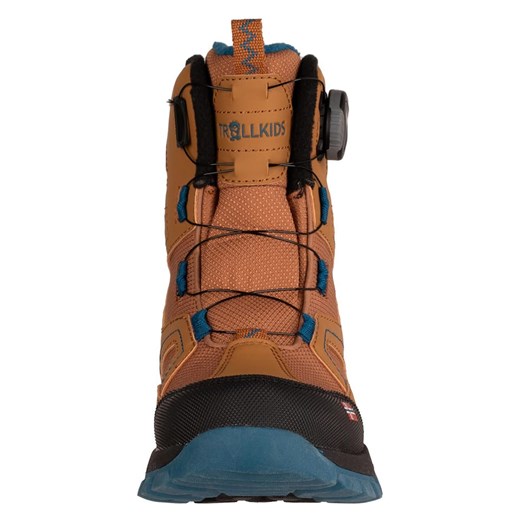 Trollkids Botki zimowe &quot;Kirkenes&quot; w kolorze pomarańczowym Trollkids 32 wyprzedaż Limango Polska