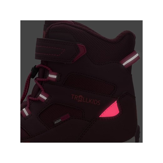 Trollkids Botki zimowe "Lofoten" w kolorze czerwonym Trollkids 40 wyprzedaż Limango Polska