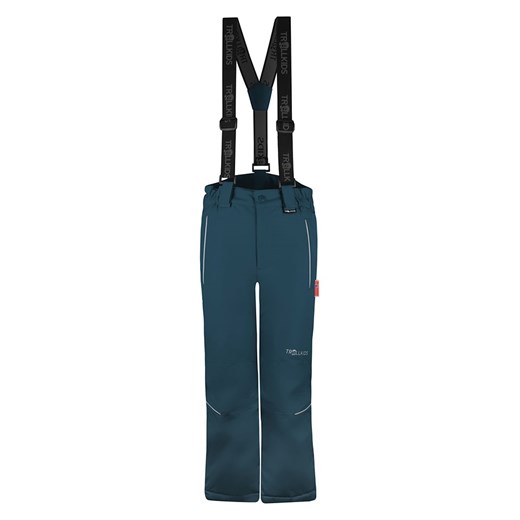 Trollkids Spodnie narciarskie &quot;Holmenkollen&quot; - Slim fit - w kolorze morskim ze sklepu Limango Polska w kategorii Spodnie chłopięce - zdjęcie 175367490