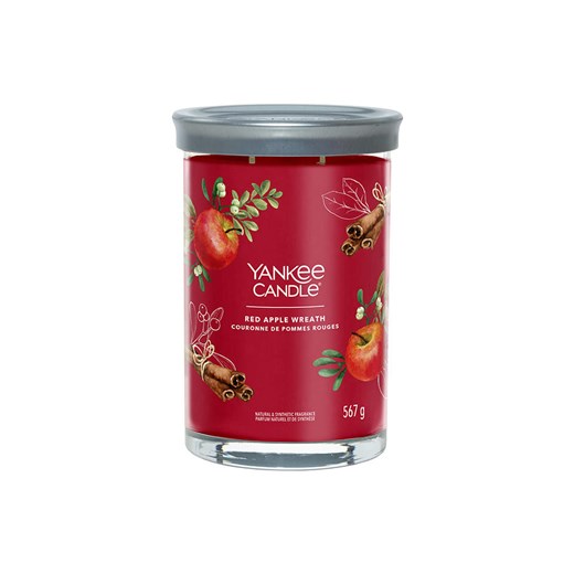 Yankee Candle Świeca zapachowa &quot;Red Apple Wreath&quot; - 567 g ze sklepu Limango Polska w kategorii Świece i dyfuzory - zdjęcie 175368003