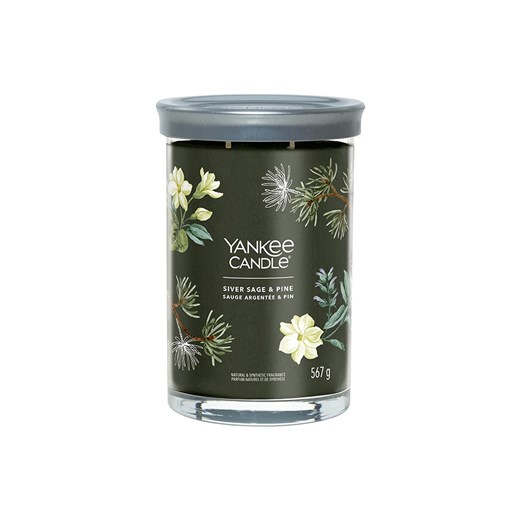 Yankee Candle Świeca zapachowa &quot;Silver Sage &amp; Pine&quot; - 567 g ze sklepu Limango Polska w kategorii Świece i dyfuzory - zdjęcie 175368012