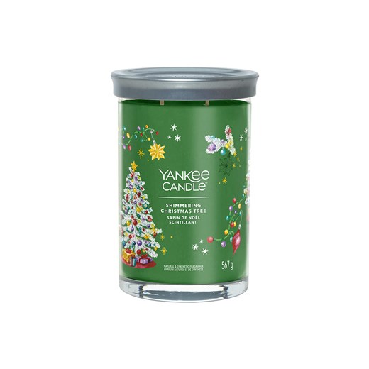 Yankee Candle Świeca zapachowa &quot;Shimmering Christmas Tree&quot; - 567 g ze sklepu Limango Polska w kategorii Świece i dyfuzory - zdjęcie 175368051