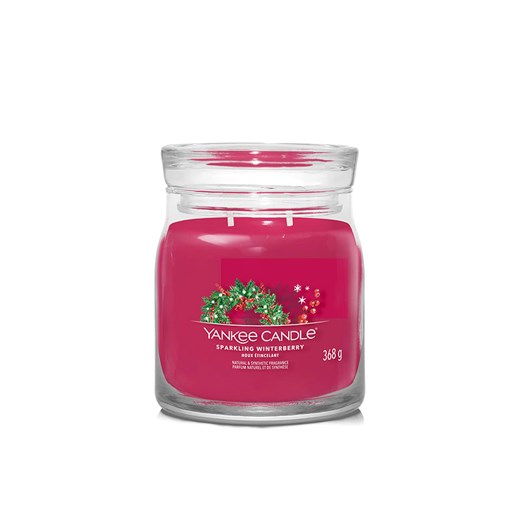 Yankee Candle Świeca zapachowa &quot;Sparkling Winterberry&quot; - 368 g ze sklepu Limango Polska w kategorii Świece i dyfuzory - zdjęcie 175368072