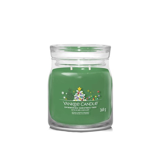 Yankee Candle Świeca zapachowa &quot;Shimmering Christmas Tree&quot; - 368 g ze sklepu Limango Polska w kategorii Świece i dyfuzory - zdjęcie 175368081