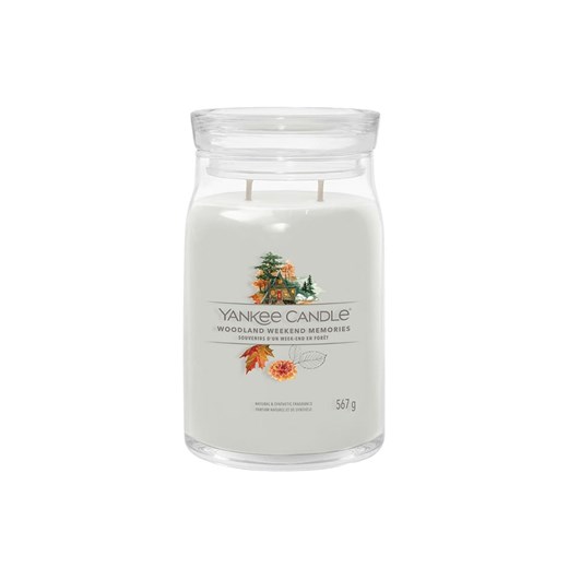 Yankee Candle Świeca zapachowa &quot;Woodland Weekend Memories&quot; - 567 g ze sklepu Limango Polska w kategorii Świece i dyfuzory - zdjęcie 175368132