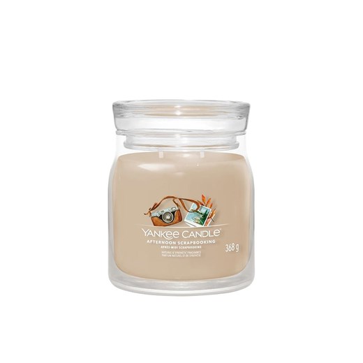Yankee Candle Świeca zapachowa &quot;Afternoon Scarpbooking&quot; - 368 g ze sklepu Limango Polska w kategorii Świece i dyfuzory - zdjęcie 175368144