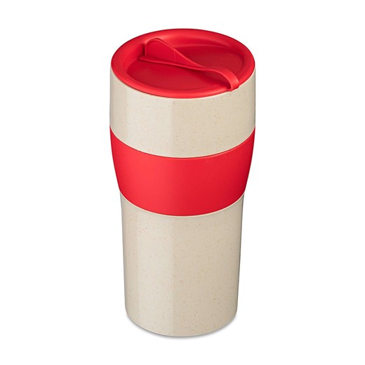 koziol Kubek termiczny &quot;Aroma To Go XL&quot; w kolorze kremowo-czerwonym - 700 ml ze sklepu Limango Polska w kategorii Kubki termiczne - zdjęcie 175368373