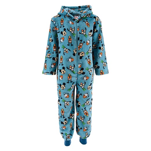 Disney Mickey Mouse Kombinezon polarowy &quot;Myszka Miki&quot; w kolorze niebieskim ze sklepu Limango Polska w kategorii Piżamy dziecięce - zdjęcie 175368513