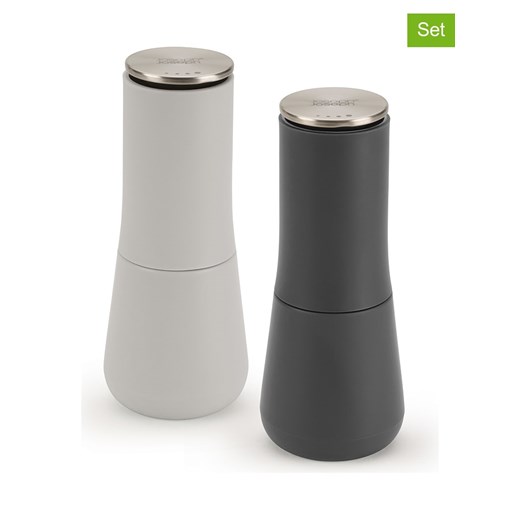 JosephJoseph 2-częściowy zestaw w kolorze szarym - wys. 16.9 cm - id: 7801698 - marki Josephjoseph - 175368910 JosephJoseph 2-częściowy zestaw w kolorze szarym - wys. 16.9 cm ze sklepu Limango Polska w kategorii Młynki do soli i pieprzu - zdjęcie 175368910