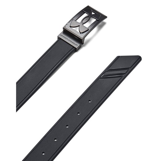 Męski pasek Under Armour M Driver Silicone Belt - czarny ze sklepu Sportstylestory.com w kategorii Paski męskie - zdjęcie 175370813