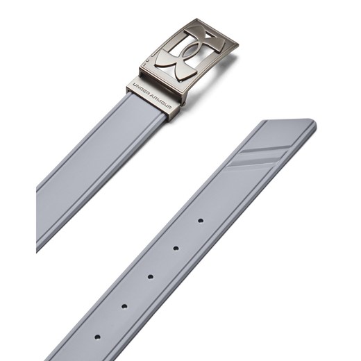Męski pasek Under Armour M Driver Silicone Belt - szary ze sklepu Sportstylestory.com w kategorii Paski męskie - zdjęcie 175370814