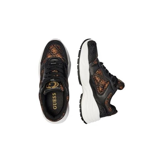 Buty sportowe damskie Guess sneakersy z tworzywa sztucznego