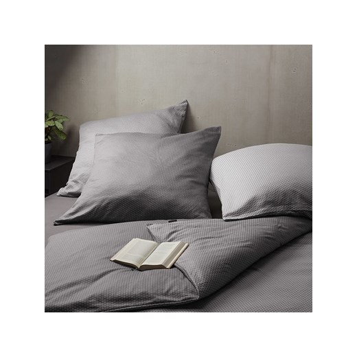 Schiesser Prześcieradło &quot;Elli&quot; w kolorze antracytowym na gumce Schiesser 150x200 cm wyprzedaż Limango Polska