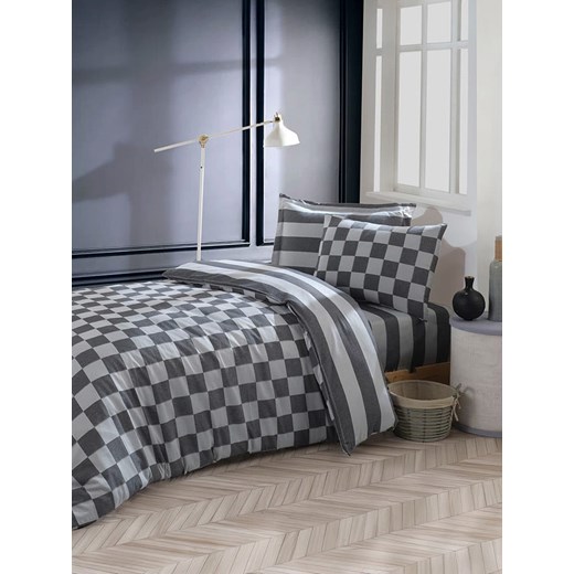 Colourful Cotton Komplet pościeli w kolorze biało-czarnym Colourful Cotton 155x200 cm promocyjna cena Limango Polska