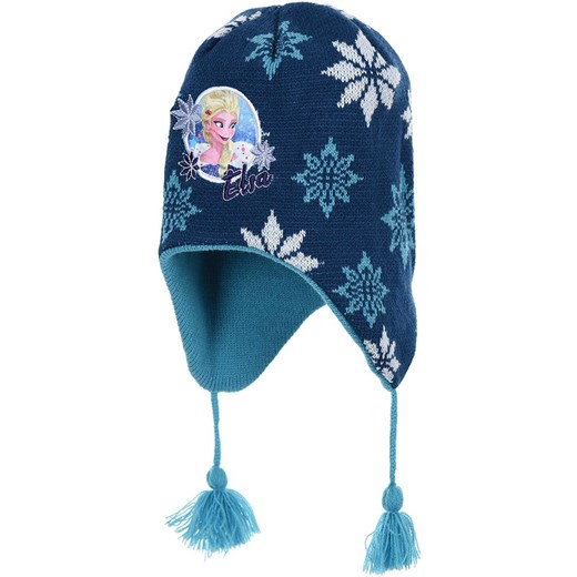 Disney Frozen Czapka &quot;Kraina Lodu&quot; w kolorze niebieskim ze sklepu Limango Polska w kategorii Czapki dziecięce - zdjęcie 175376582