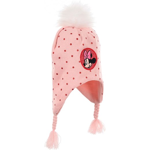 Disney Minnie Mouse Czapka &quot;Minnie&quot; w kolorze jasnoróżowym ze sklepu Limango Polska w kategorii Czapki dziecięce - zdjęcie 175376610