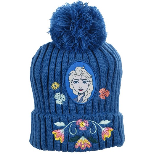 Disney Frozen Czapka &quot;Kraina Lodu&quot; w kolorze niebieskim ze sklepu Limango Polska w kategorii Czapki dziecięce - zdjęcie 175376620