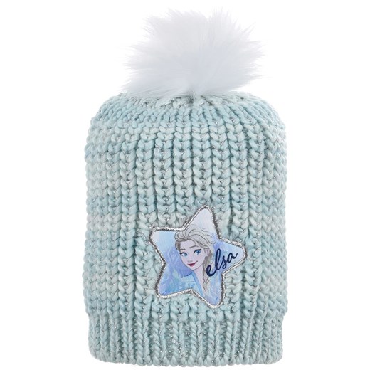 Disney Frozen Czapka &quot;Kraina Lodu&quot; w kolorze błękitnym ze sklepu Limango Polska w kategorii Czapki dziecięce - zdjęcie 175376630