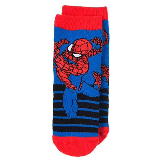 Spiderman Skarpety &quot;Spider-Man&quot; w kolorze niebiesko-czerwonym ze sklepu Limango Polska w kategorii Skarpetki dziecięce - zdjęcie 175376731