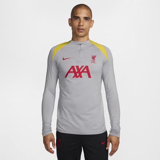 T-shirt męski szary Nike sportowy z napisem 