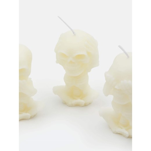 Sinsay - Świeczki 3 pack Halloween - biały Sinsay One Size Sinsay