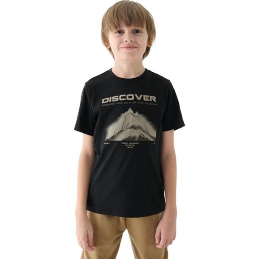 Koszulka chłopięca TTSHM1553 4F ze sklepu SPORT-SHOP.pl w kategorii T-shirty chłopięce - zdjęcie 175388401