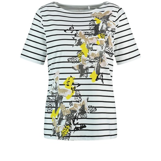 EDITION Koszulka w kolorze biało-czarno-żółtym ze sklepu Limango Polska w kategorii Bluzki damskie - zdjęcie 175388614