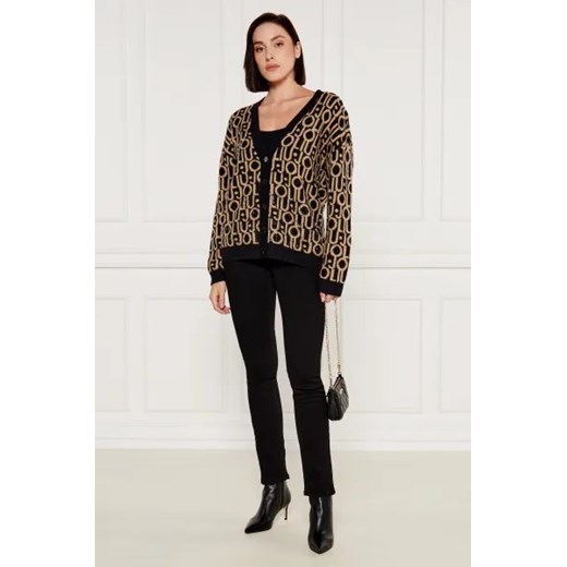 Liu Jo Wełniany kardigan | Loose fit Liu Jo S Gomez Fashion Store