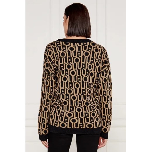 Liu Jo Wełniany kardigan | Loose fit Liu Jo XL Gomez Fashion Store