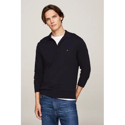 Tommy Hilfiger Polo | Regular Fit | z dodatkiem kaszmiru ze sklepu Gomez Fashion Store w kategorii T-shirty męskie - zdjęcie 175391542