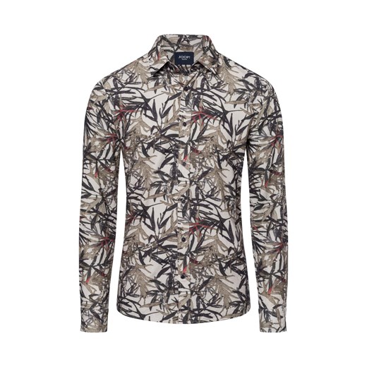 Joop Jeans Koszula męska - Hanson Mężczyźni Regular Fit Bawełna trawiasty wzorzysty ze sklepu vangraaf w kategorii Koszule męskie - zdjęcie 175392272